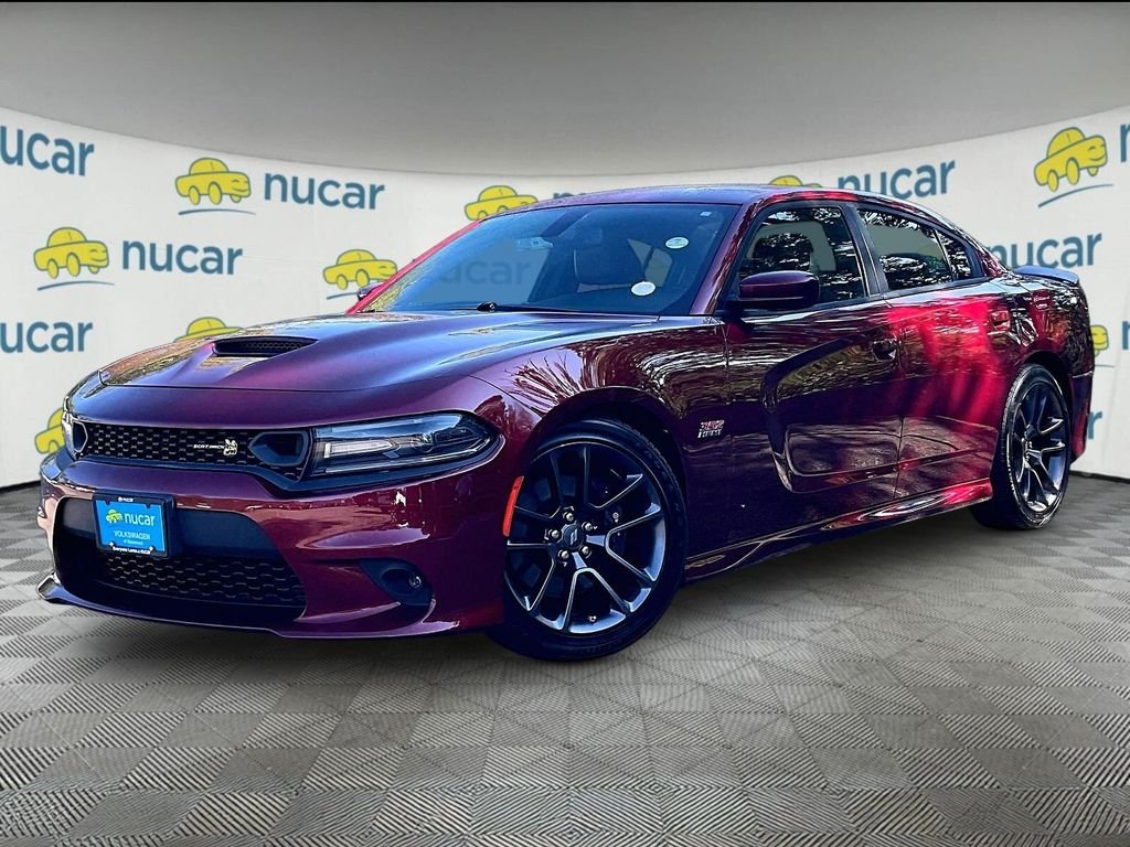 Used 2021 Red Dodge R T Scat Pack image 2