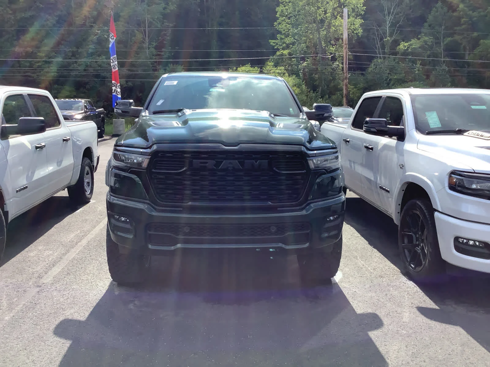 New 2026 Serrano Green Metallic Ram Big Horn image 2