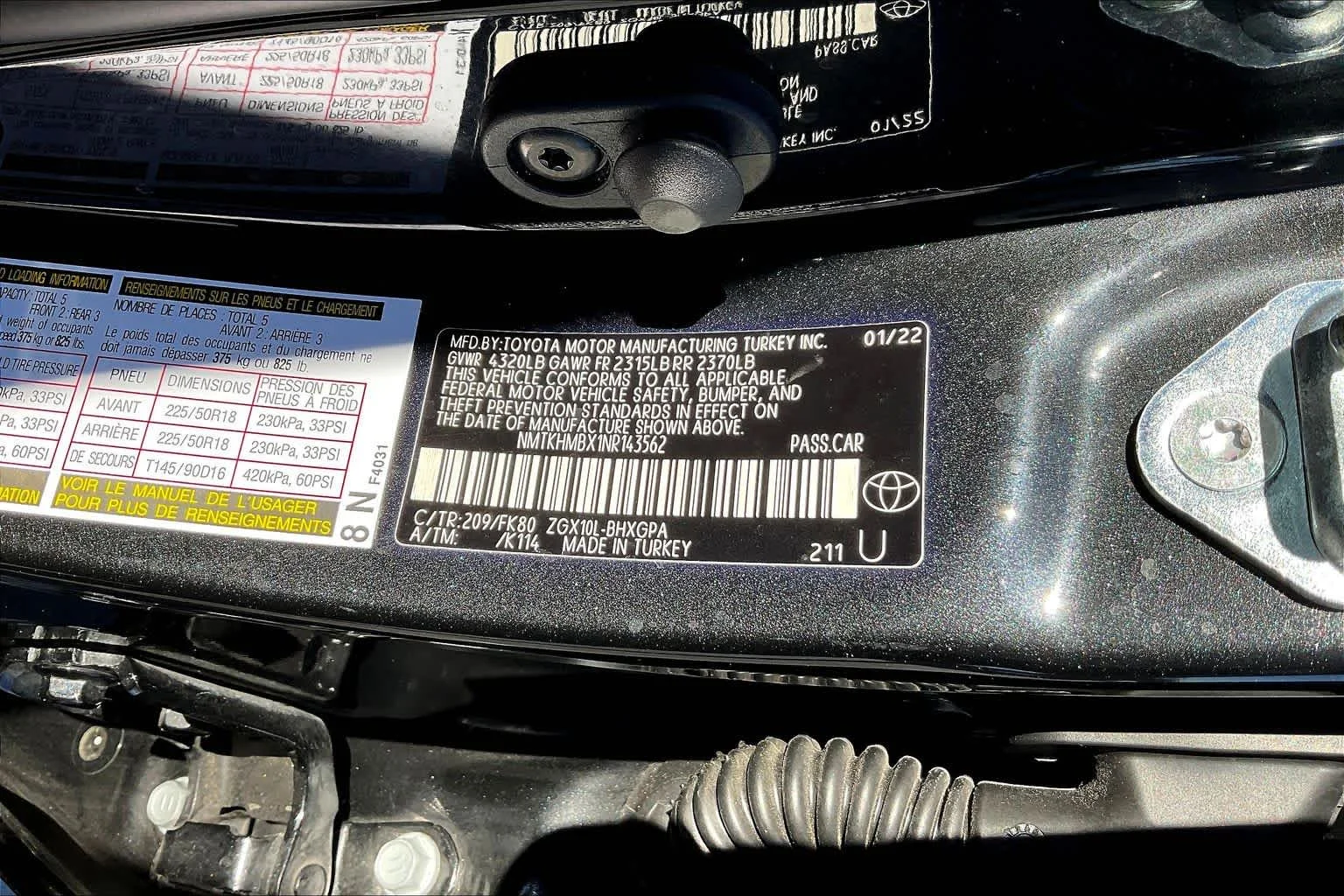 Used 2022 Black Sand Pearl Toyota XLE image 31