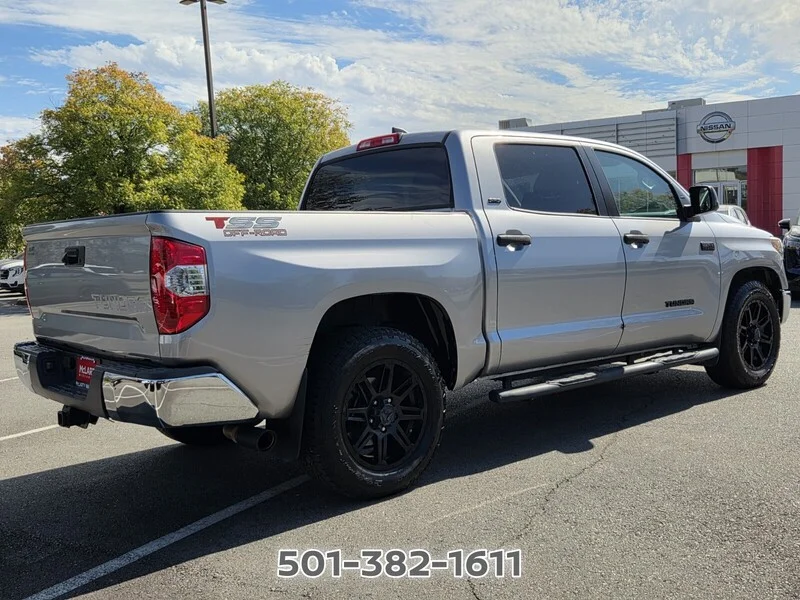 Used 2020 Silver Sky Metallic TOYOTA SR5 CREWMAX 5.5