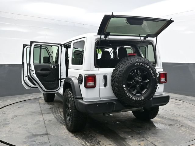 Used 2020 White Jeep Unlimited Willys image 51