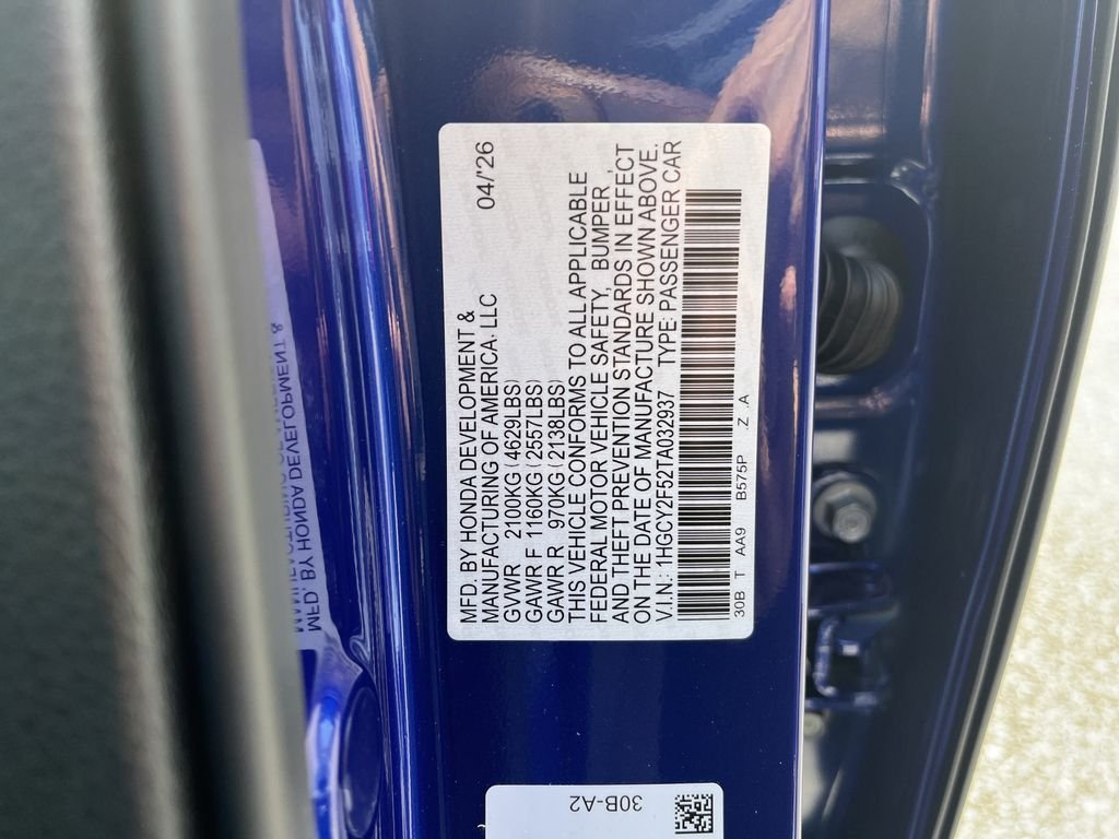 2026 Honda Accord Hybrid Sport - Photo 34