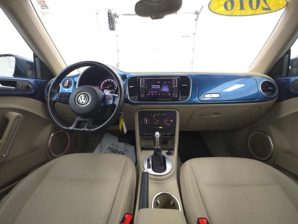 Used 2016 Volkswagen Beetle SE with VIN 3VWJ17AT4GM617344 for sale in Troy, OH