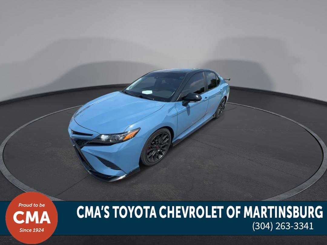 Used 2022 Calvary Blue w/Midnight Black Metallic Roof Toyota TRD V6 image 4