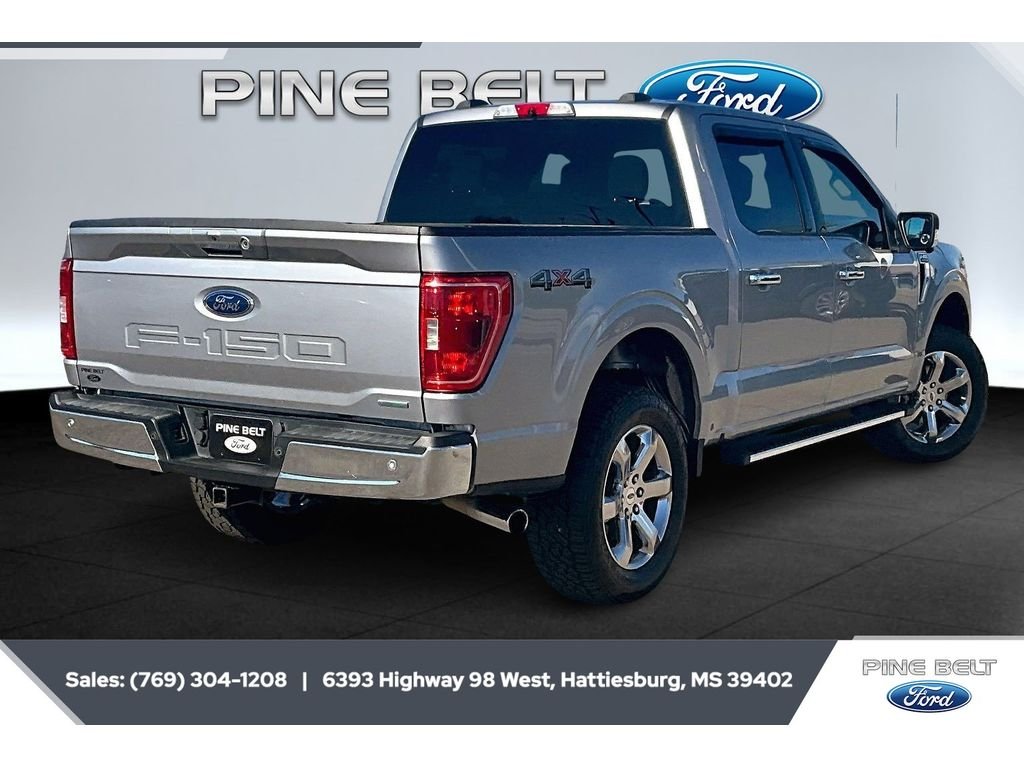 Used 2022 Iconic Silver Metallic Ford XLT image 11
