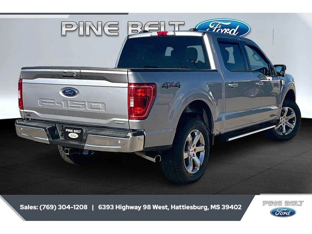 Used 2022 Iconic Silver Metallic Ford XLT image 11