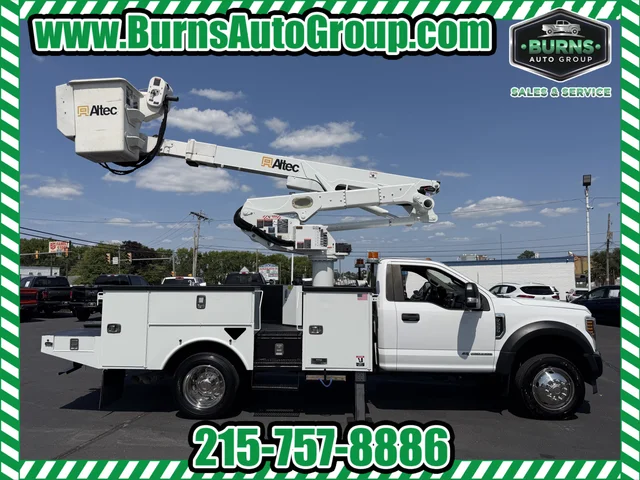2019 Ford F550 4x4 Diesel Altec AT41M 46ft Material Handler Bucket Tru XLT