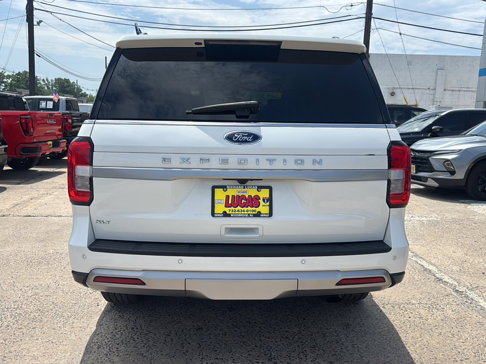 Used 2022 Star White Metallic Tri Coat Ford XLT image 6