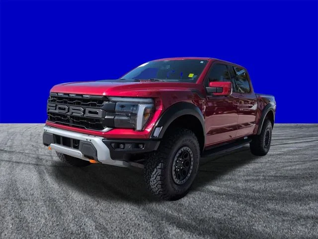 Certified Used 2025 Red Metallic Ford Raptor image 8