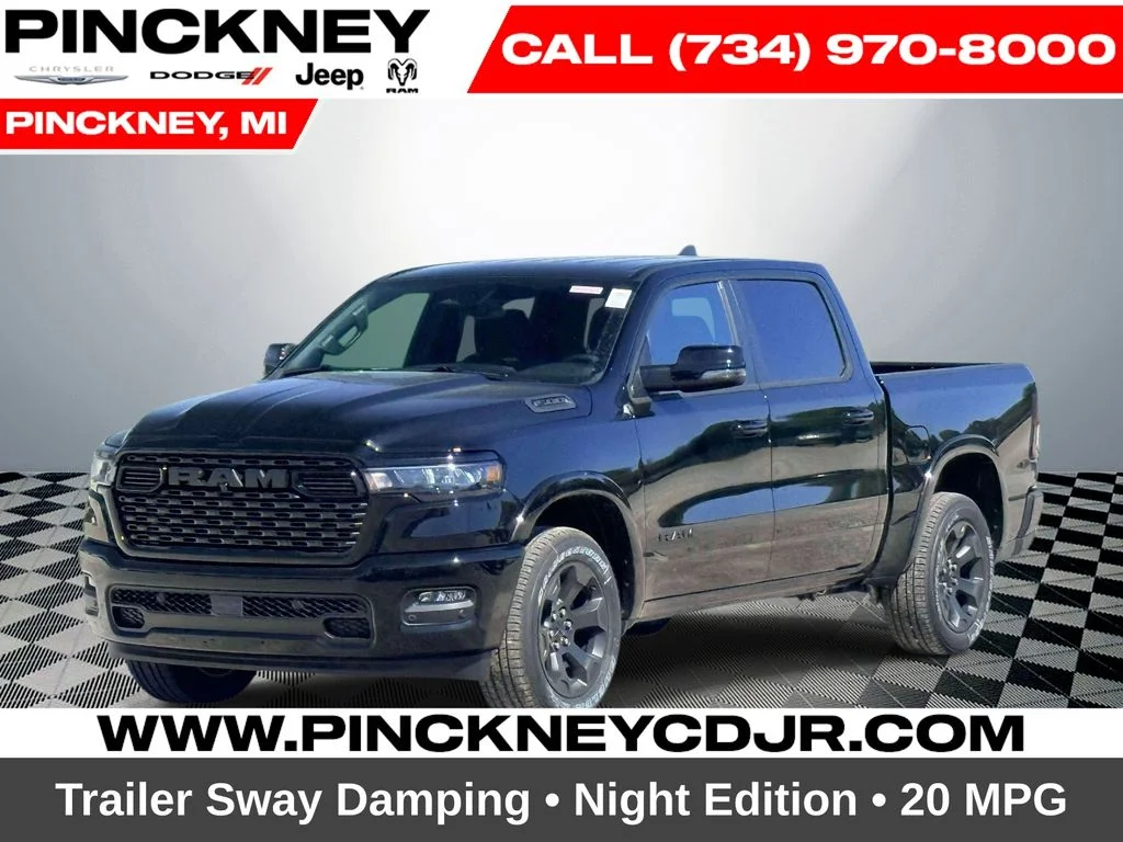 New 2026 Diamond Black Crystal Pearlcoat RAM Big Horn/Lone Star image 1