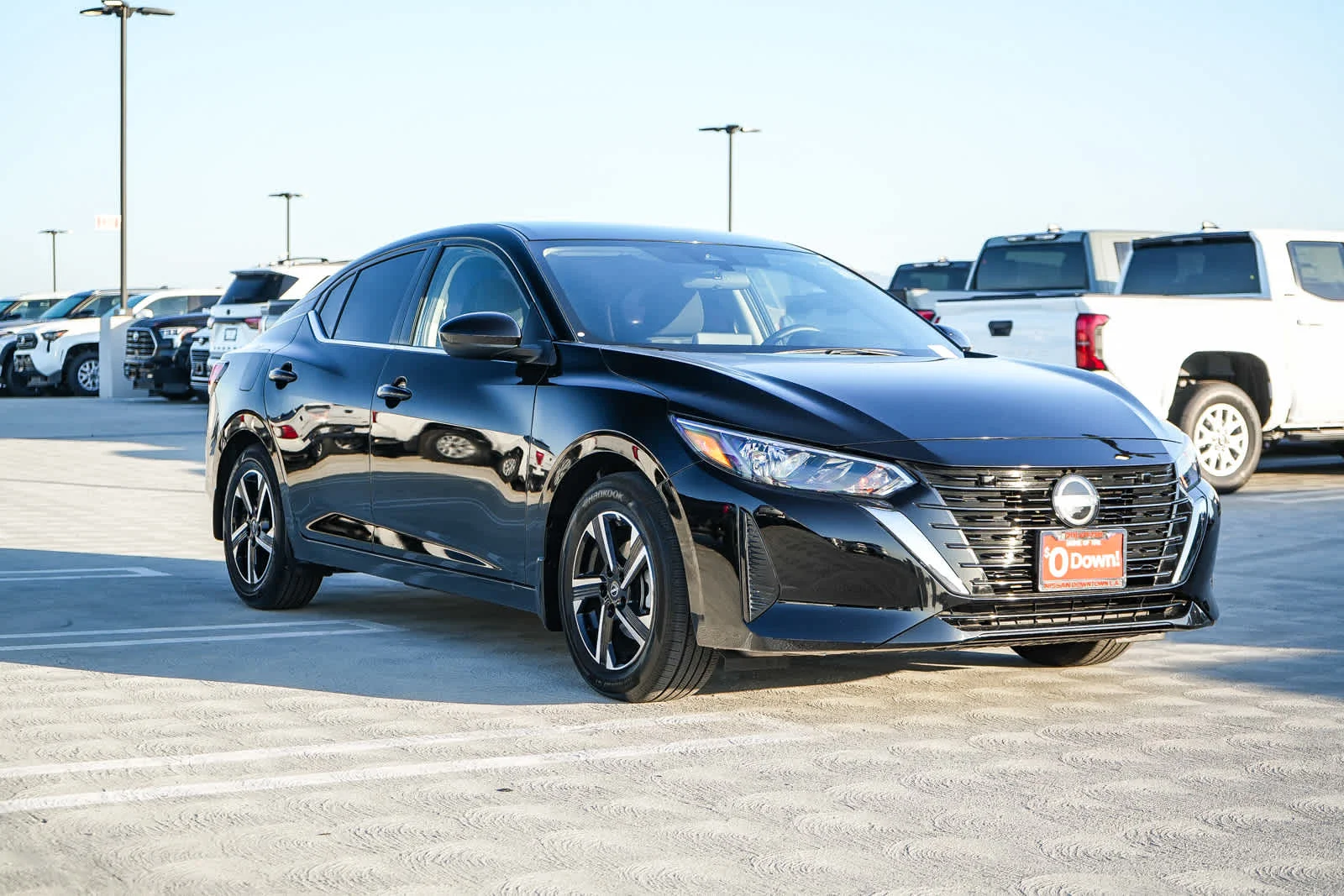 Used 2025 Super Black Nissan SV image 3