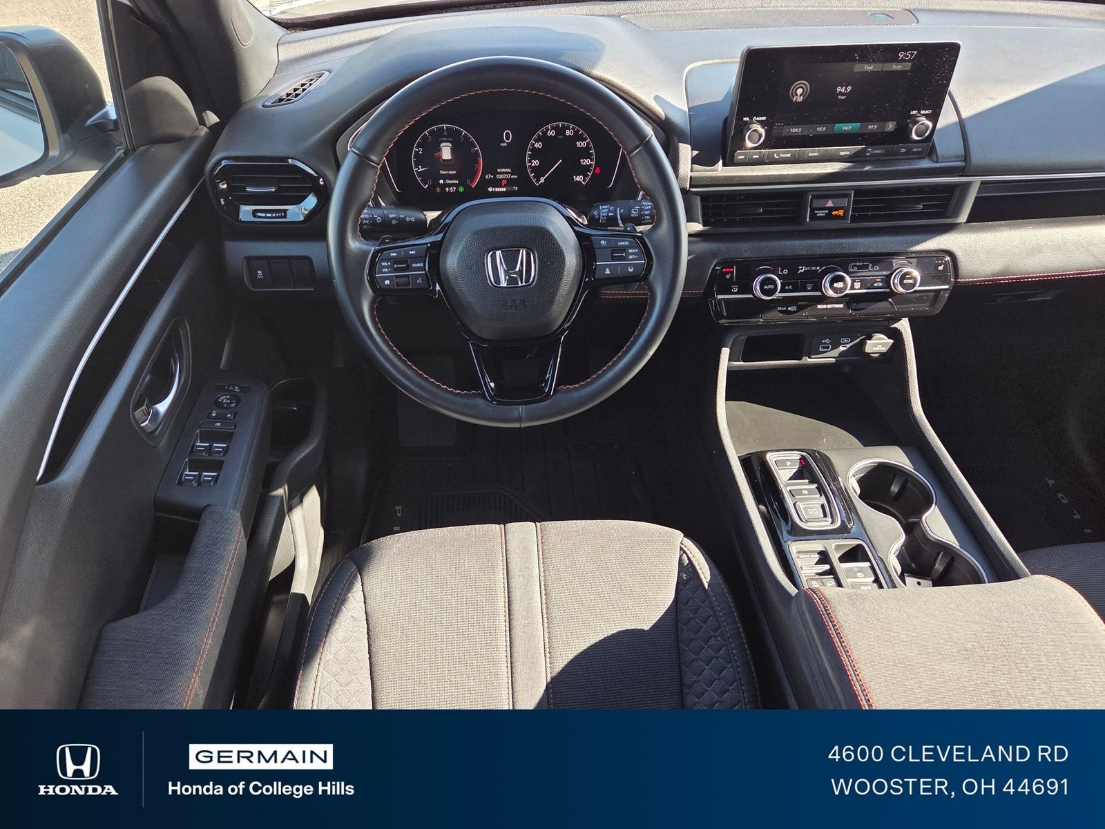 Used 2025 Platinum White Pearl Honda Sport image 6
