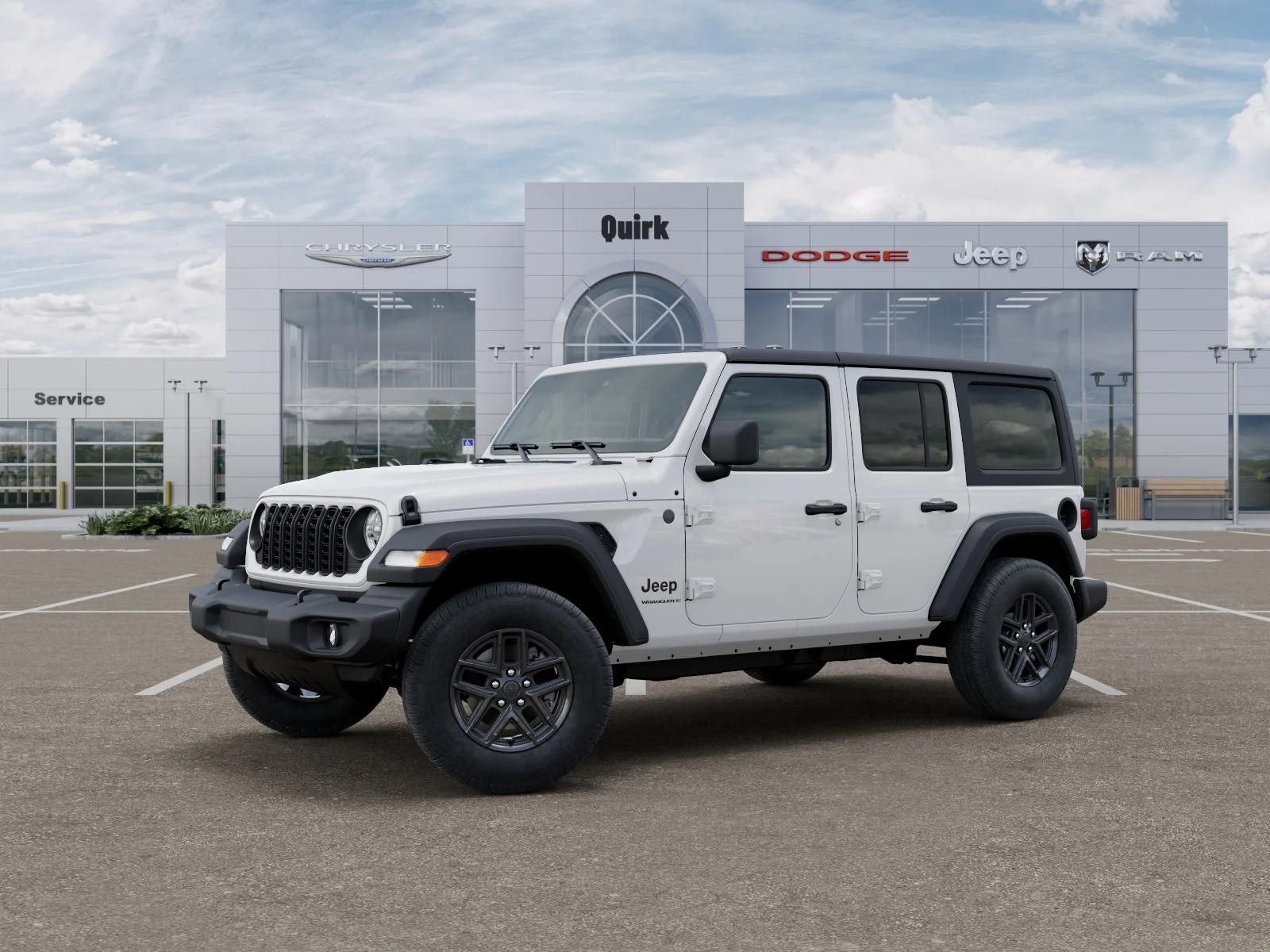 New 2026 Bright White Clearcoat Jeep Sport S image 28