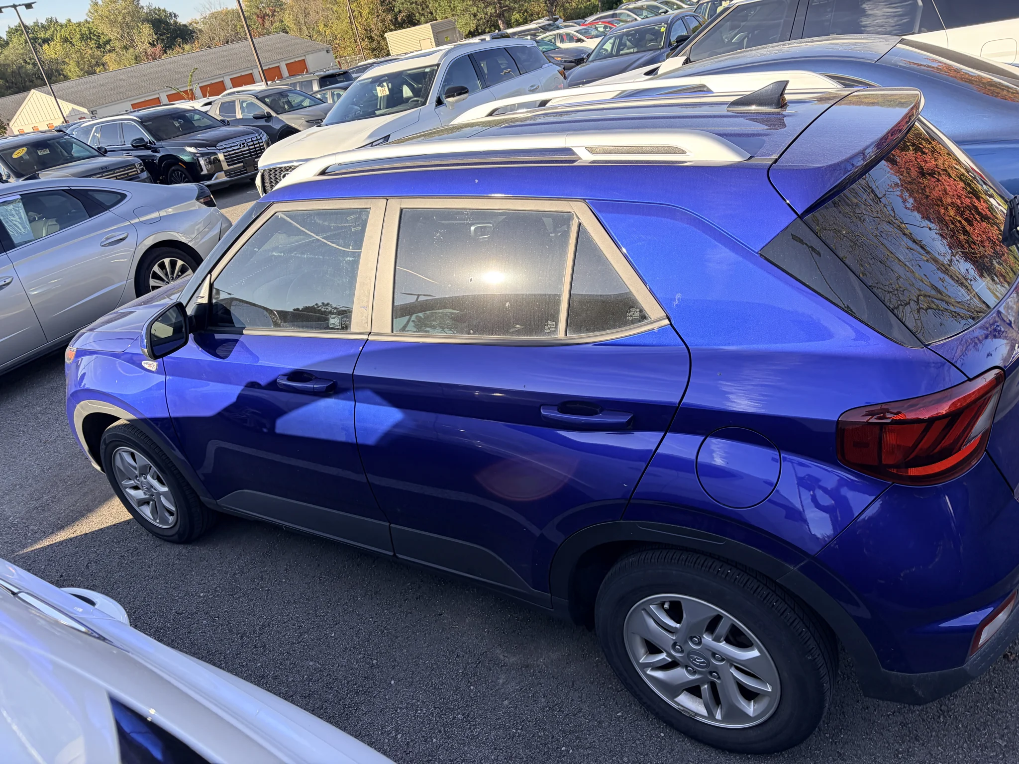 Used 2020 Intense Blue Hyundai SEL image 2