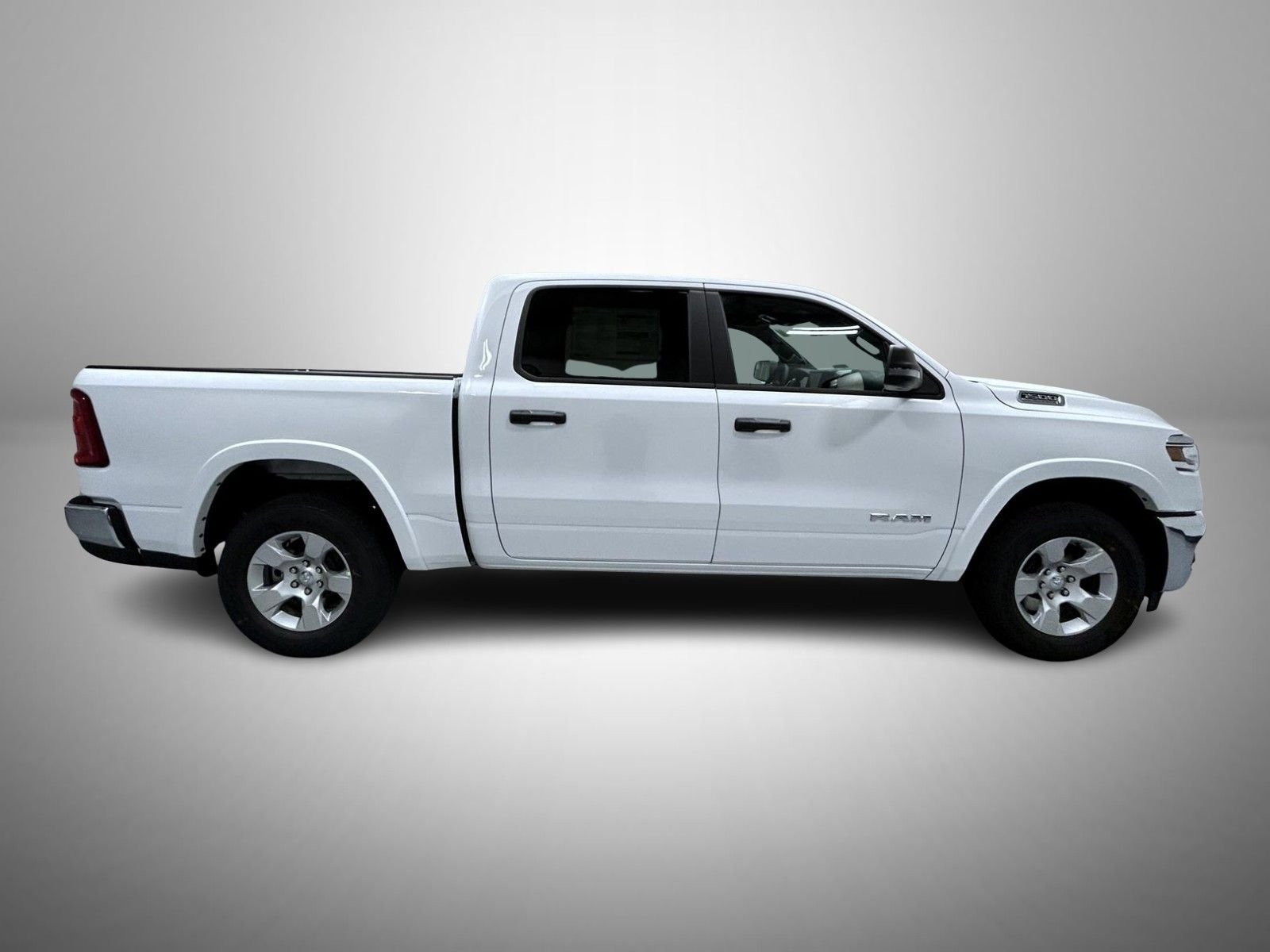New 2026 Bright White Clear-Coat Exterior Paint RAM Big Horn/Lone Star image 4