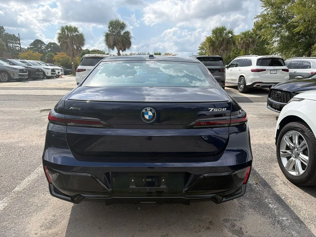 Used 2026 Blue BMW 750e xDrive image 7
