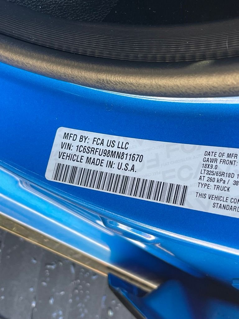 Used 2021 Blue Ram TRX image 22