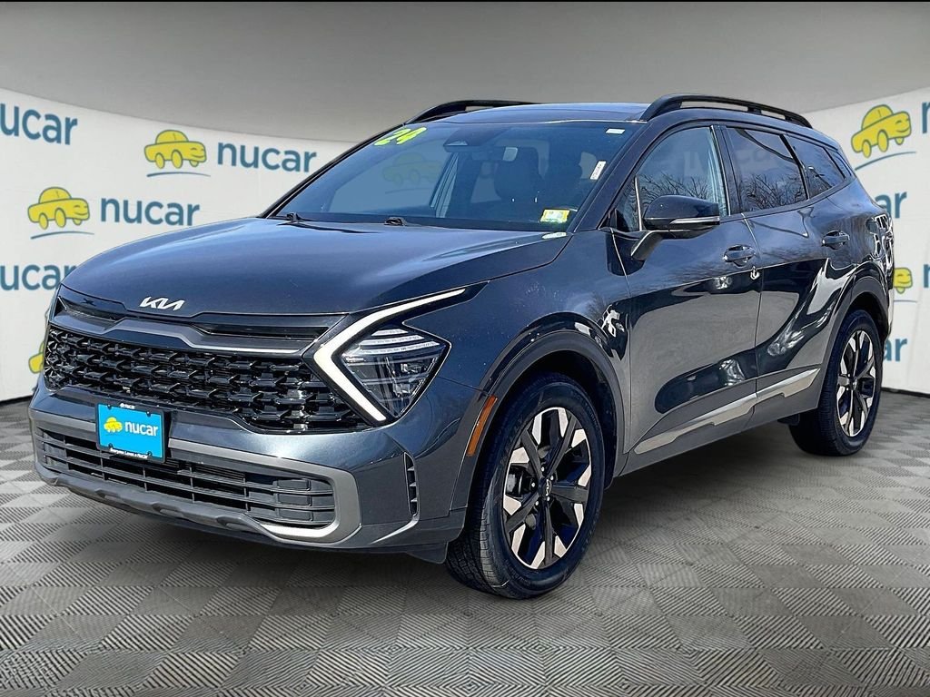 Used 2024 Gray Kia X-Line image 3