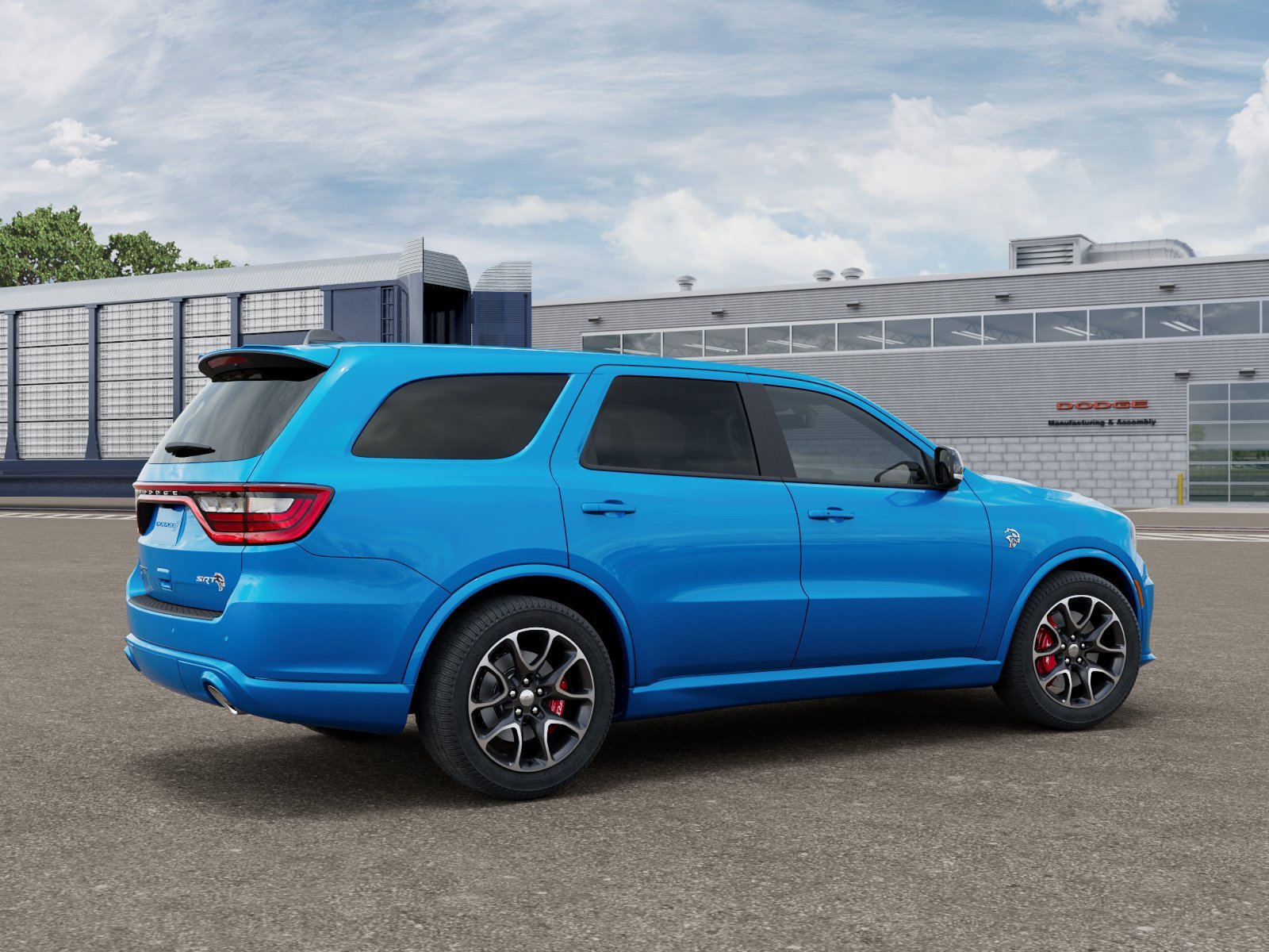 New 2026 B5 Blue Exterior Paint Dodge SRT Hellcat AWD image 11
