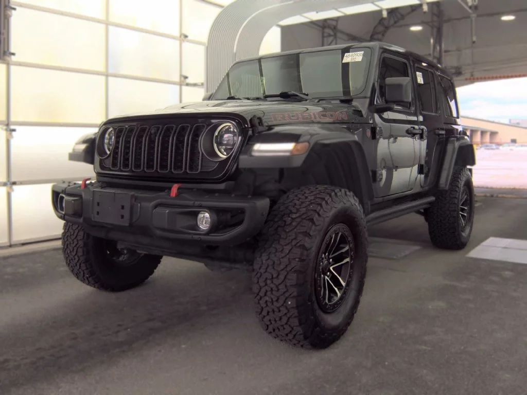 Used 2024 Black Jeep Rubicon X image 1