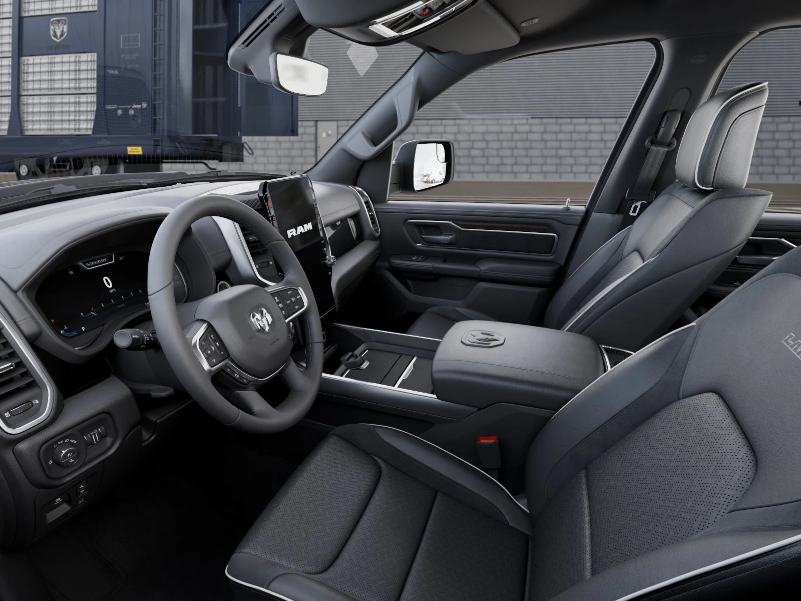 New 2026 Forged Blue Metallic Exterior Paint RAM Laramie image 22