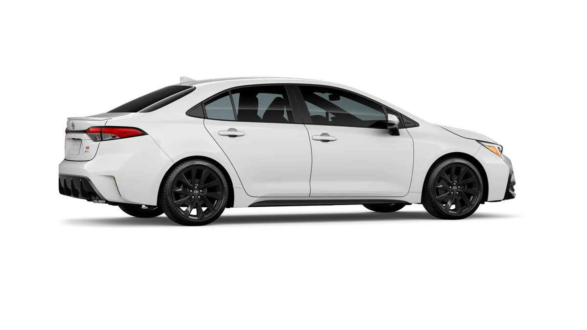 New 2027 Ice Cap Toyota Hybrid SE image 11