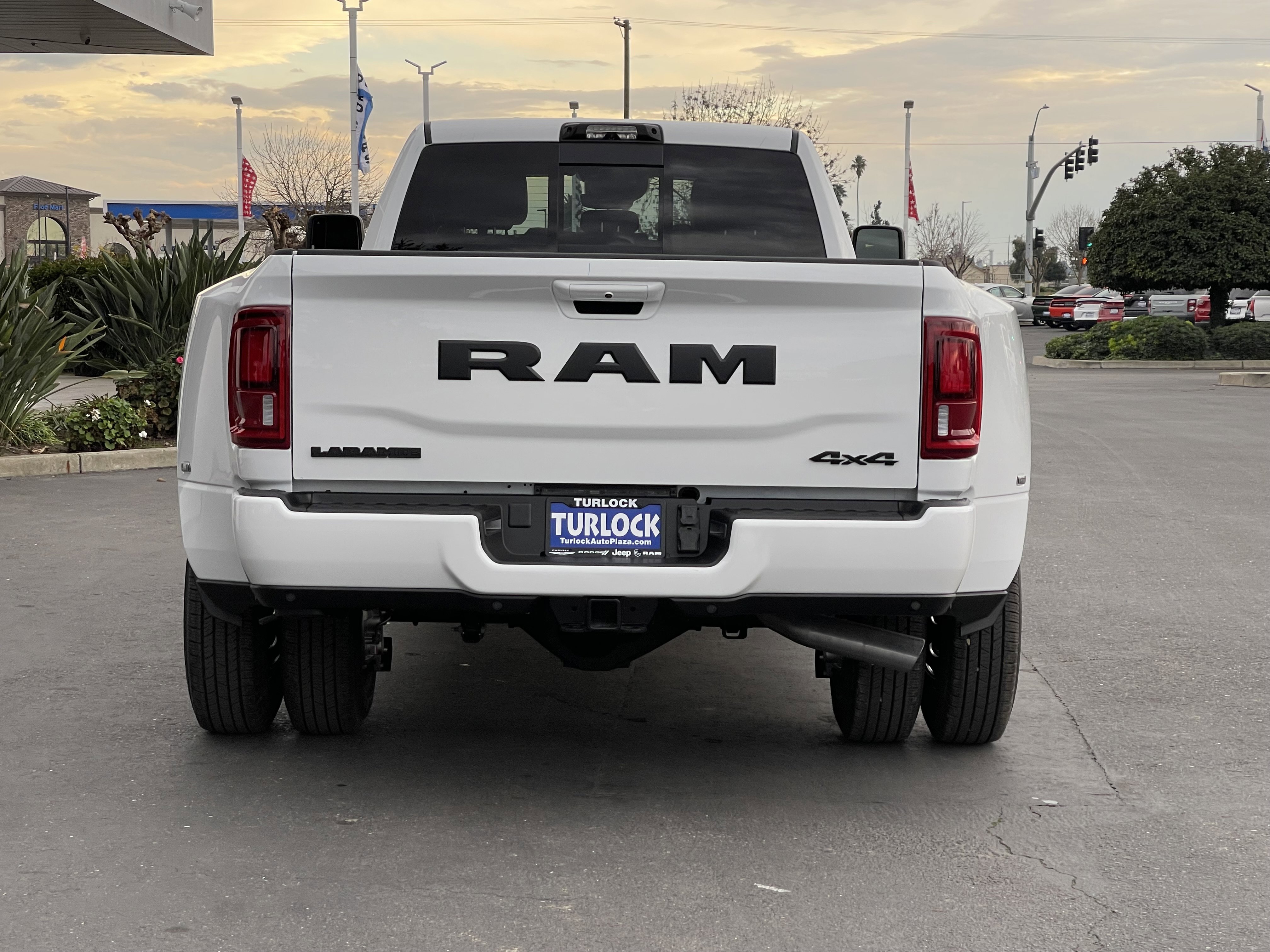New 2026 Bright White Clear-Coat Exterior Paint RAM Laramie image 12