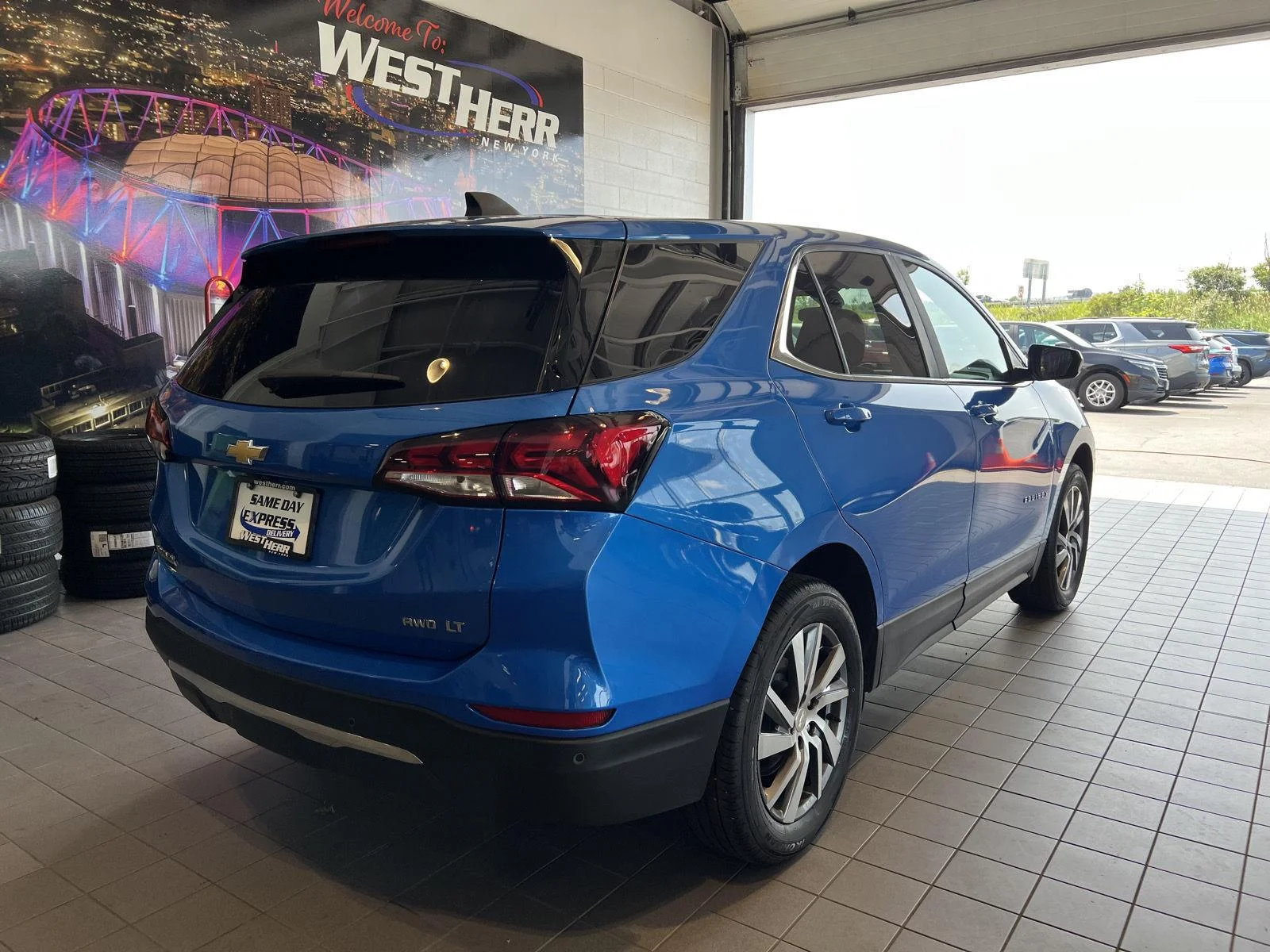 Used 2024 Riptide Blue Metallic Chevrolet LT image 8