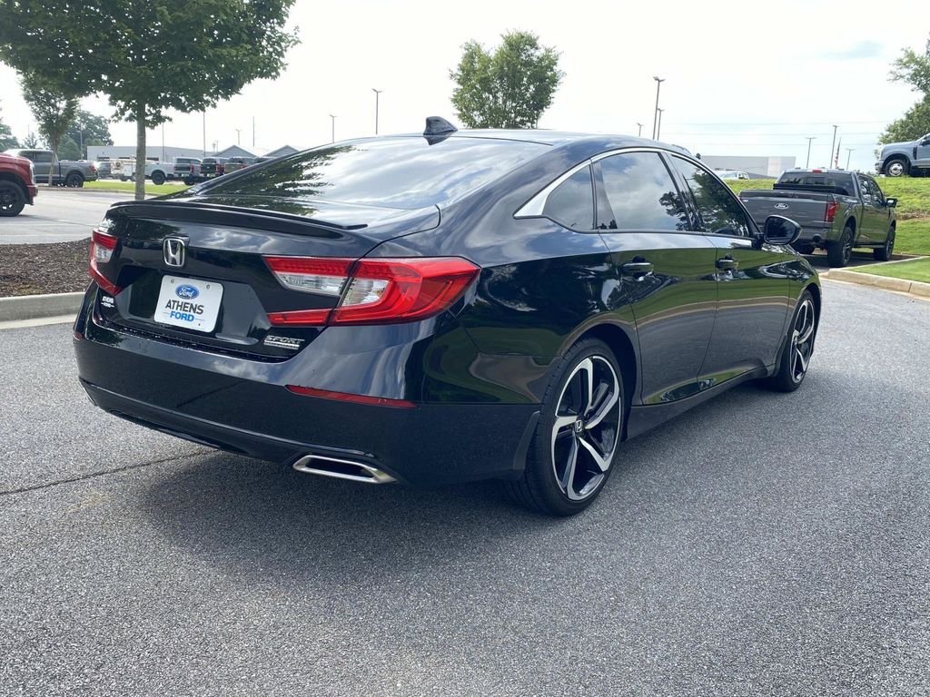 Certified Used 2022 Crystal Black Pearl Honda Sport Special Edition image 3