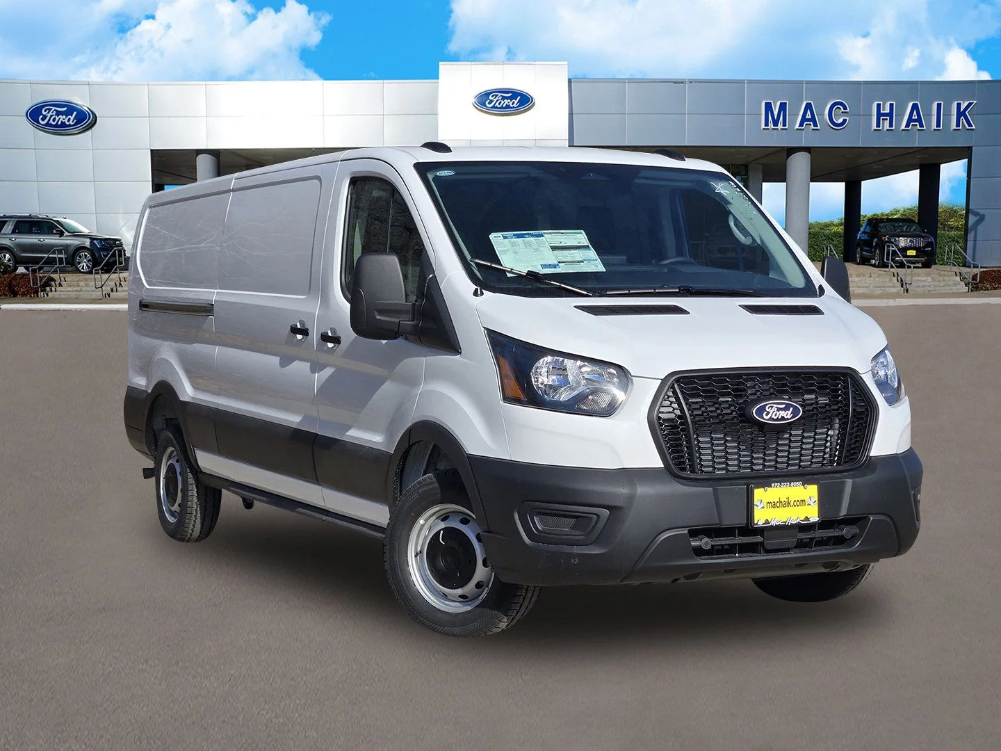 New 2026 Oxford White Ford Cargo Van image 1