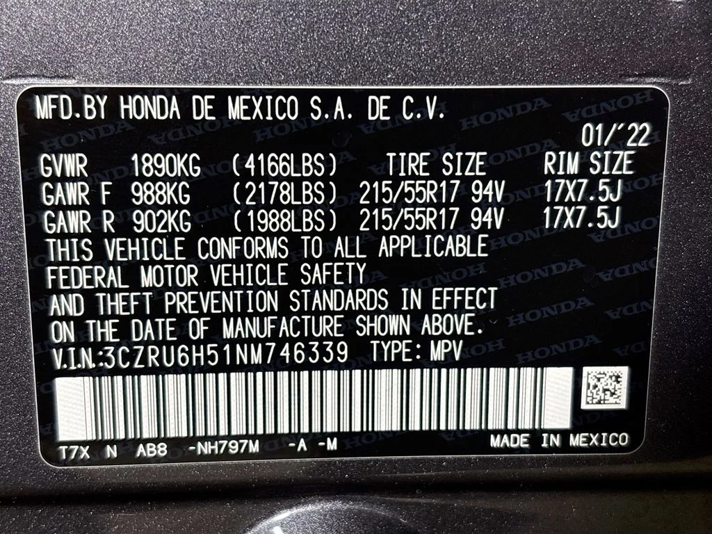 Used 2022 Gray Honda EX image 26