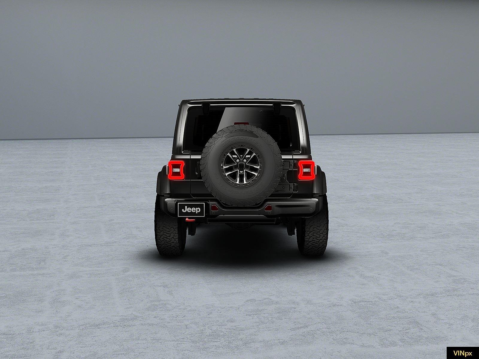 New 2026 Black Clear-Coat Exterior Paint Jeep Rubicon X image 6