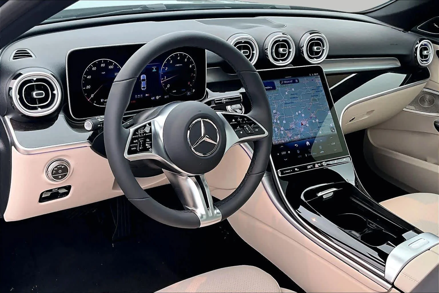 New 2026 Selenite Grey Metallic Mercedes-Benz C 300 image 10