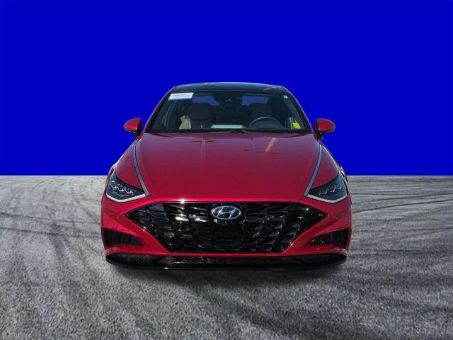 Certified Used 2020 Calypso Red Hyundai Limited image 9