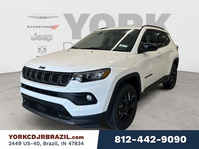 New 2026 Bright White Clear-Coat Exterior Paint Jeep Latitude image 1