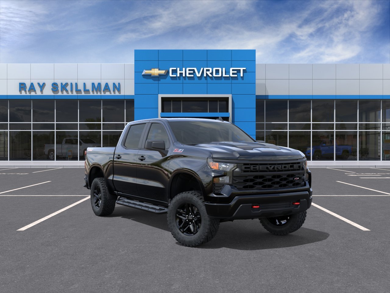 New 2026 Black Chevrolet Custom Trail Boss image 1