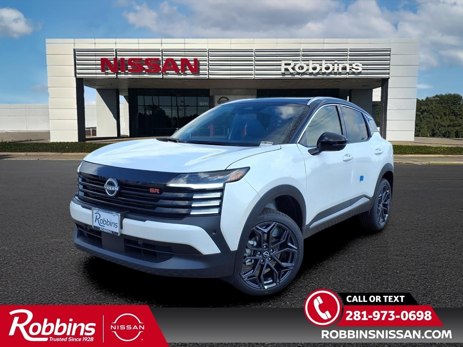 2026 Nissan Kicks SR White at Robbins Nissan