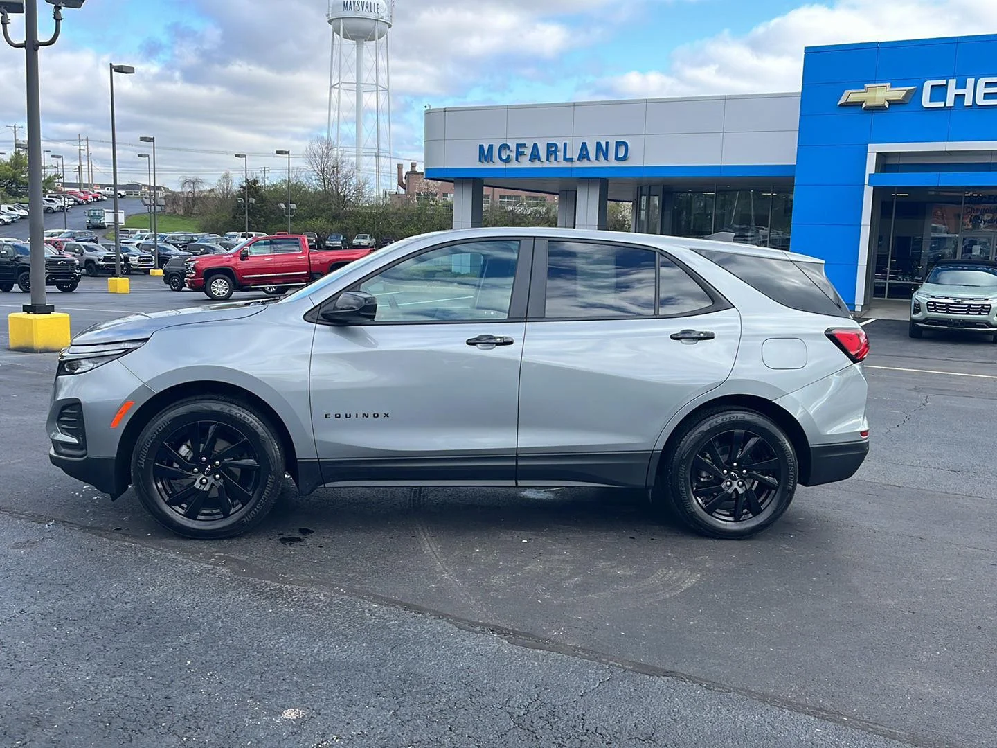 Used 2024 Chevrolet Equinox LS with VIN 3GNAXHEG4RL345690 for sale in West Union, OH