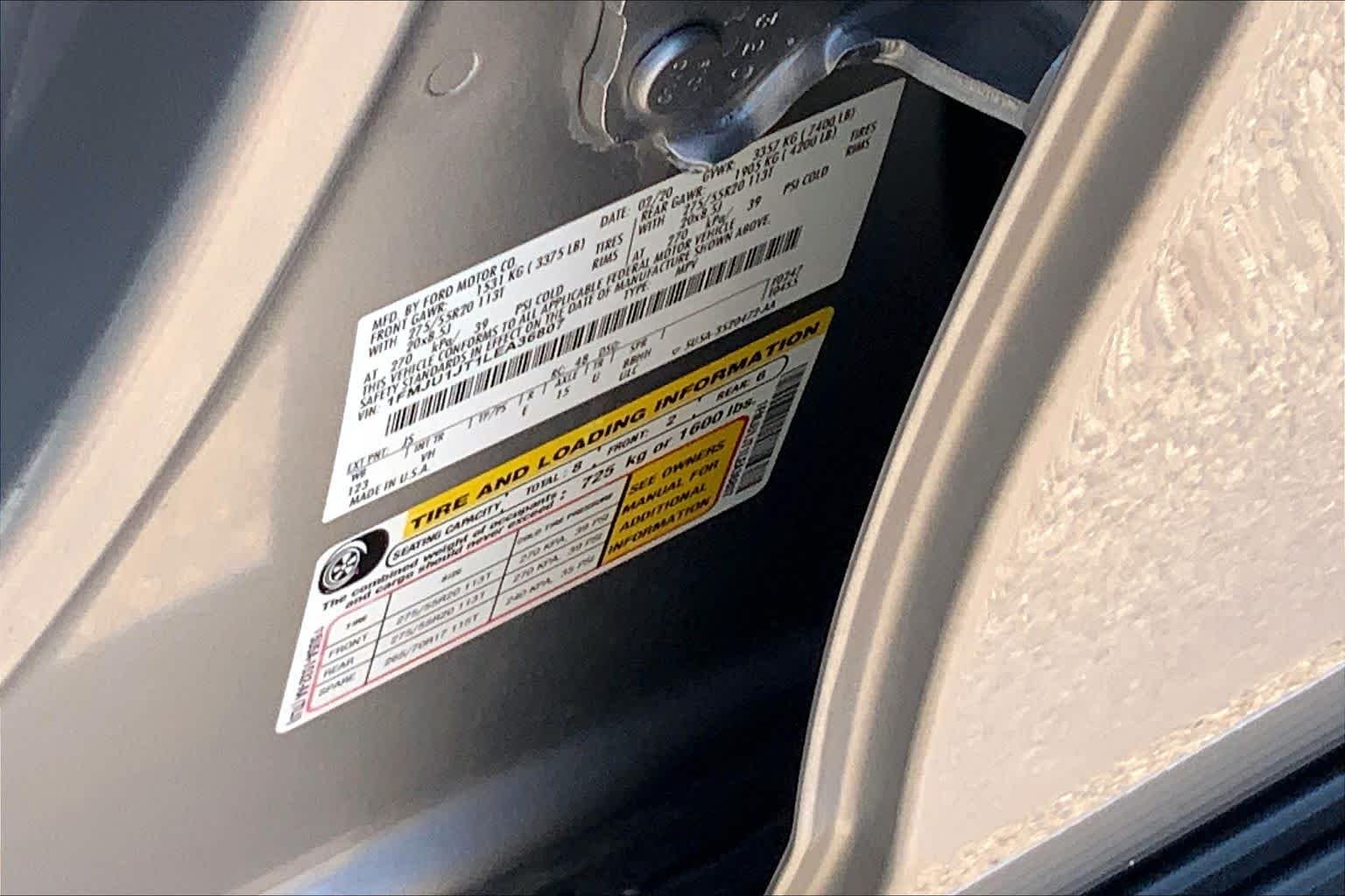Used 2020 Iconic Silver Metallic Ford XLT image 37