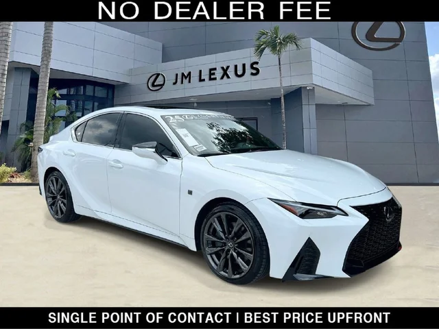 2025 Lexus IS 350 F SPORT Design