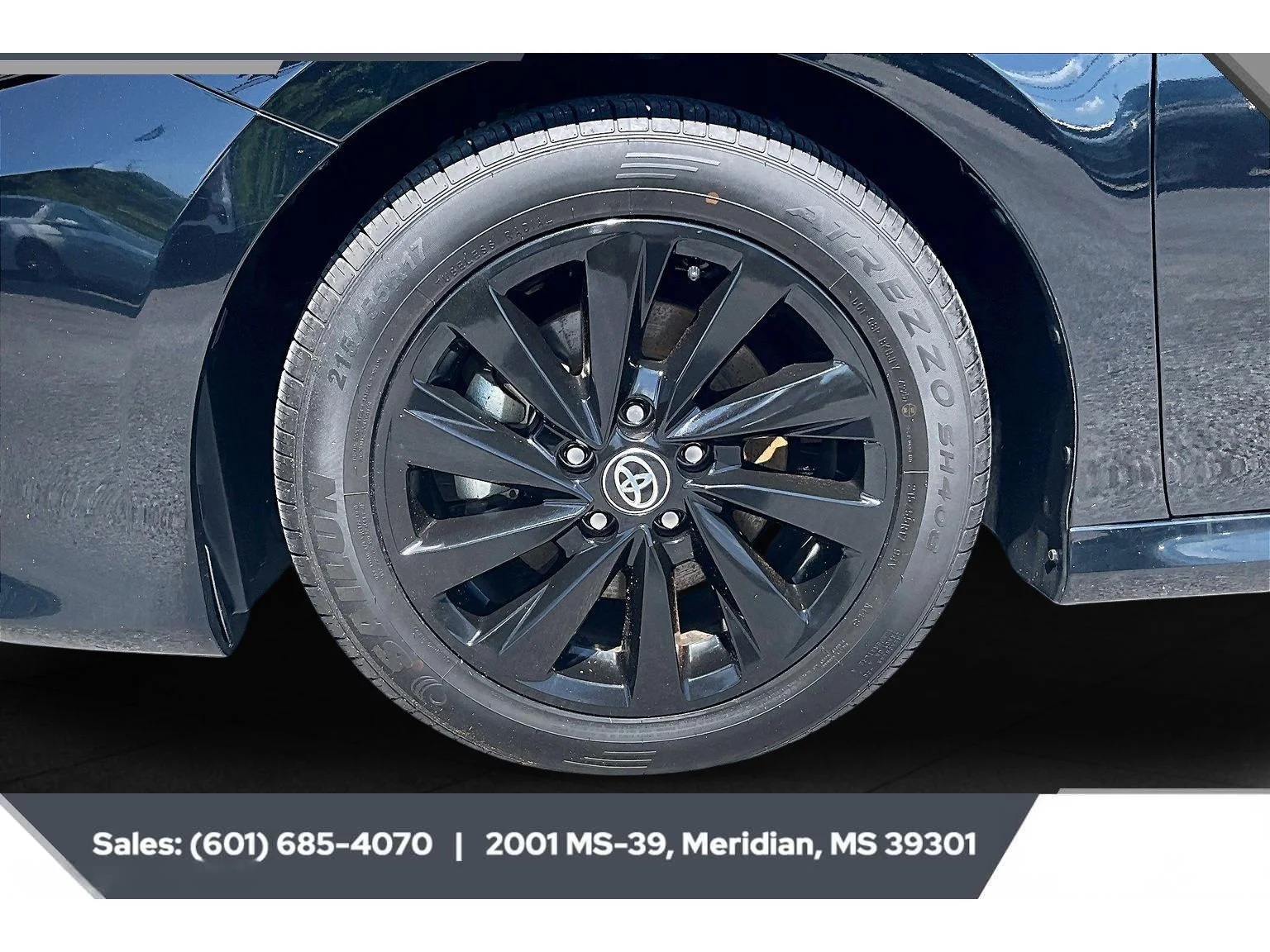 Used 2024 MIDNIGHT BLACK METALLIC Toyota LE image 7