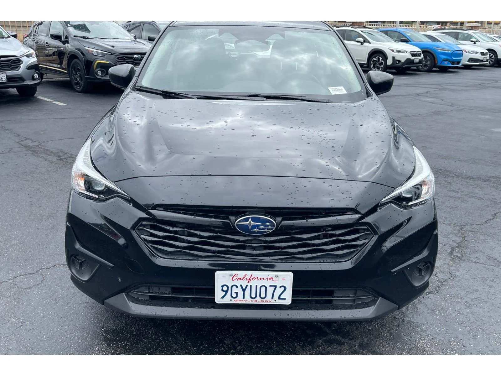Used 2024 CRYSTAL BLACK SIL Subaru Base image 9