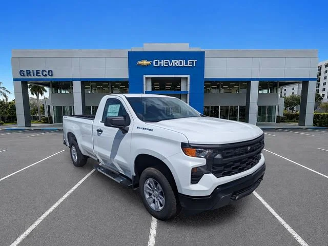 New 2025 Summit White Chevrolet WT image 2