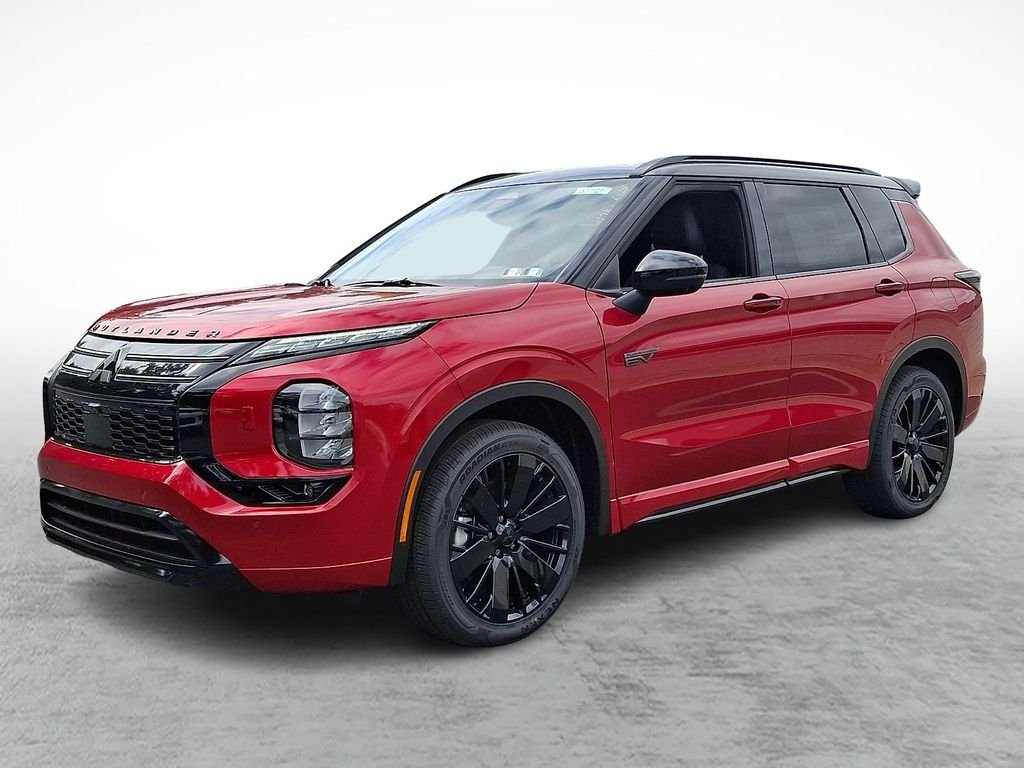 New 2026 Red Mitsubishi BLACK EDITION S-AWC image 2