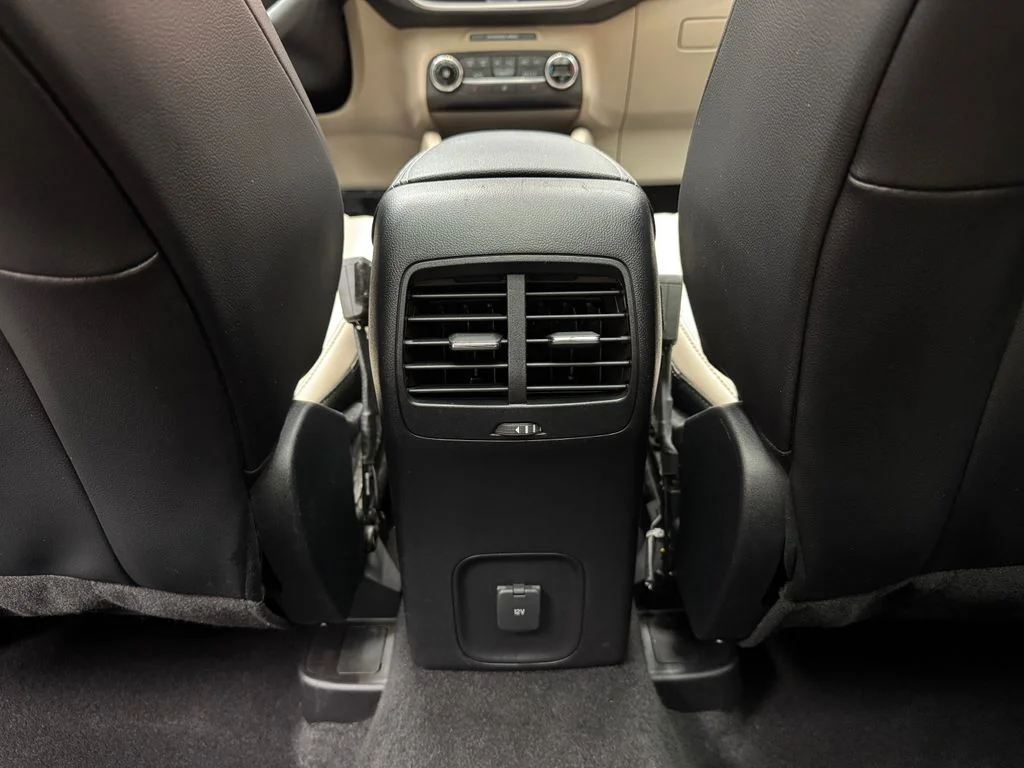 Certified Used 2020 White Metallic Ford SEL image 12