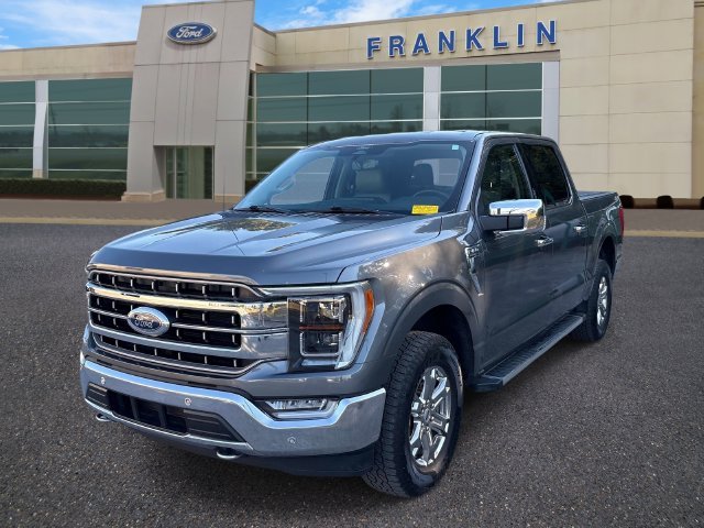 Certified Used 2022 Gray Ford Lariat image 3