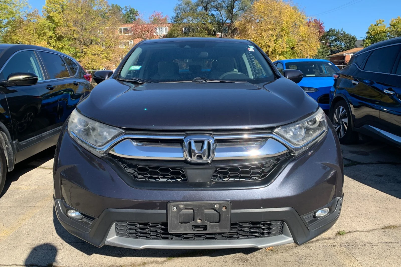 Certified Used 2017 Modern Steel Metallic Honda EX image 5