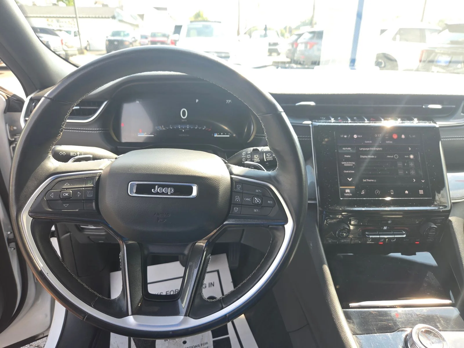 Used 2021 Bright White Clearcoat Jeep Altitude image 28