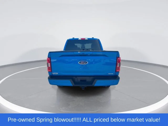 Used 2021 Blue Ford XLT image 7