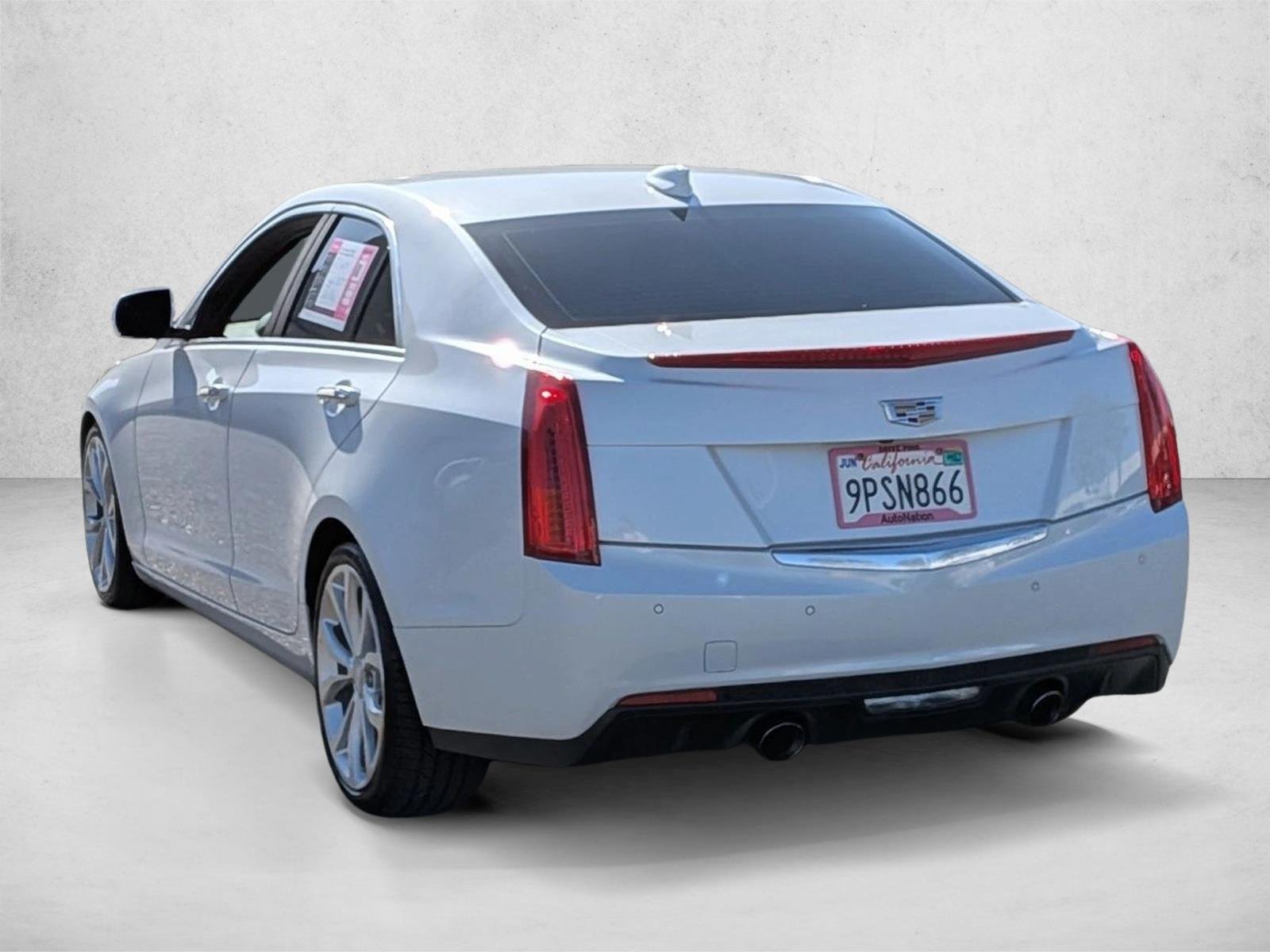 Used 2016 Crystal White Tricoat Cadillac Premium Collection RWD image 8